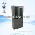 Glass door stainless steel laboratory cabinets
